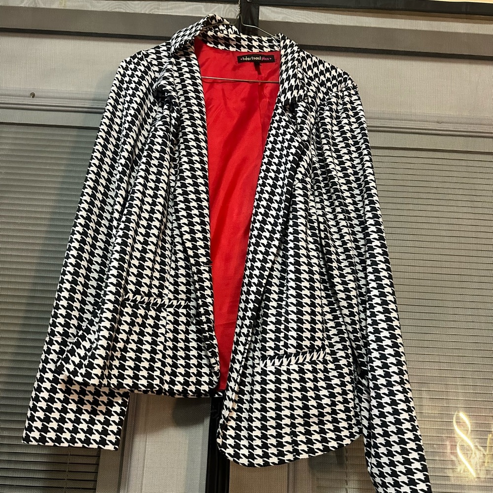 Classic Houndstooth bLazer